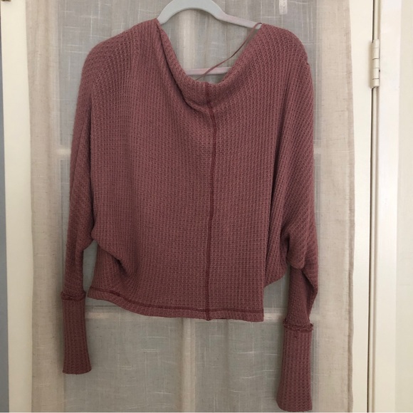 Free People pink dolman sweater - Picture 8 of 11